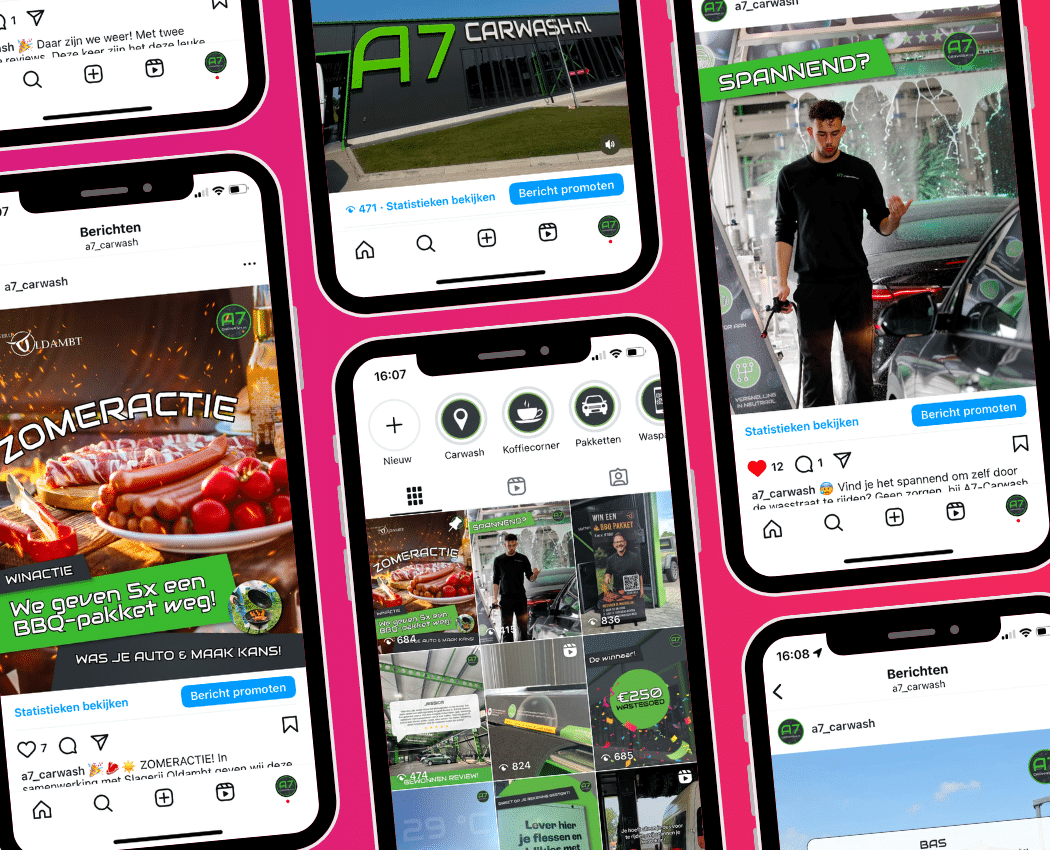 A7 Carwash is partner van De Leo Media