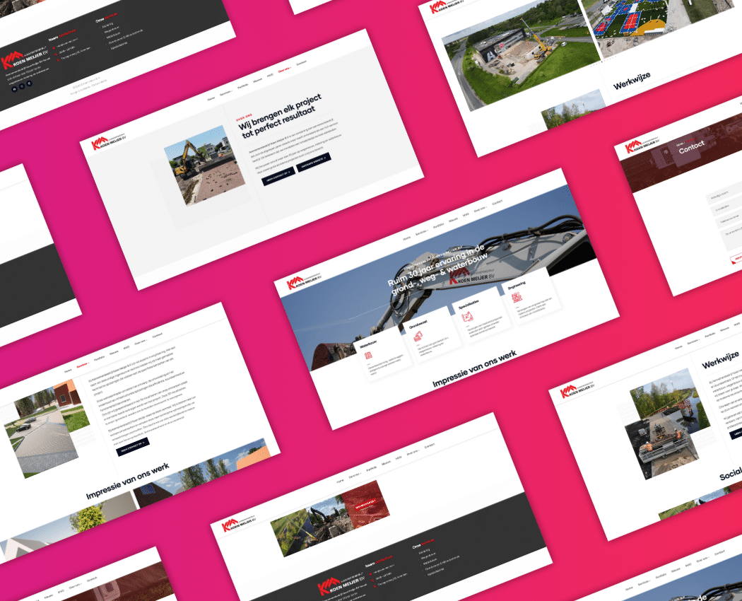 Samenwerking De Leo Media x Aannemersbedrijf Koen Meijer